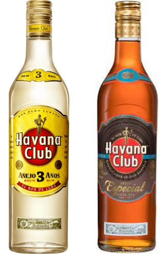Ron Havana Club Blanco 3 Años + Añejo Especial 750cc Gobar®