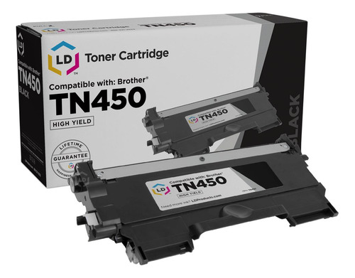 Tn450 Cartucho De Tóner Compatible Con Alto Rendimiento Tn-4