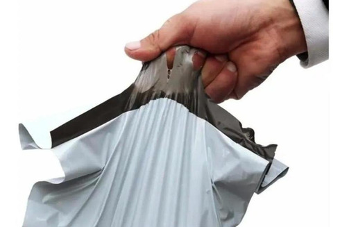 Imagen 5 de 9 de Pack 100 Bolsas Embalajes Courier Sobre Autoadhesivo 20x35cm