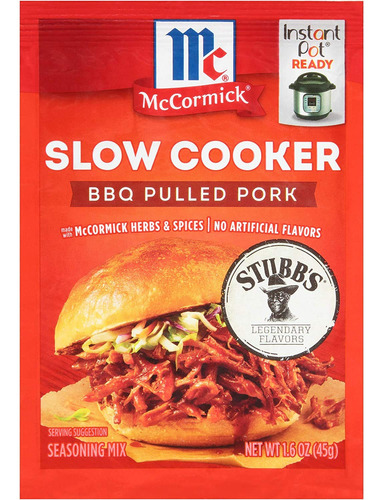 Mccormick - Mezcla De Condimento De Cerdo Para Barbacoa (paq