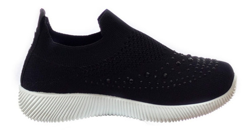 Imagen 2 de 8 de Zapatillas Lady Stork Morita Con Brillo Elastizada Omarsport
