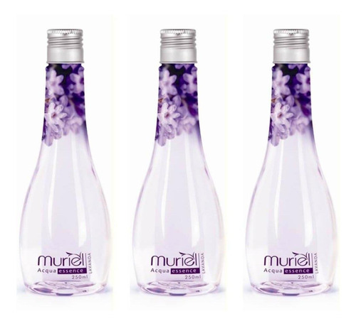 Imagem 1 de 1 de Muriel Acqua Essence Água Banho Lavanda 250ml (kit C/03)