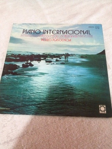 Pedro Placencia Piano Internacional Disco De Vinil Original 