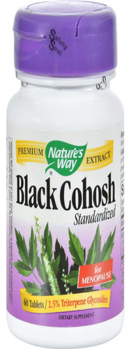 Nature's Way Cohosh Negro 40 Mg 60 Cápsulas