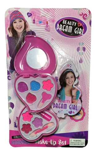 Maquillaje Corazon Espejo Mediano Dream Girl Blister