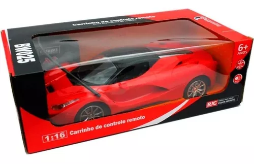 Carrinho Controle Remoto Carro Corrida Lamborghini E Ferrari