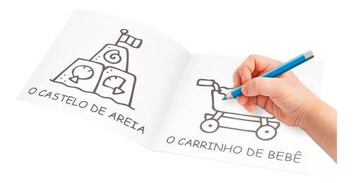 Meu Primeiro Livro De Palavras Para Colorir - Kit C/10 Und.