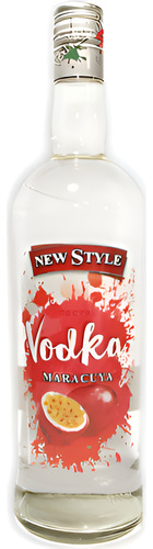 Vodka Maracuyá 1 Lt New Style Coctel Botella
