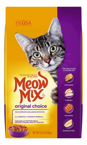 Meow Mix - Comida Seca Para Gatos, Original