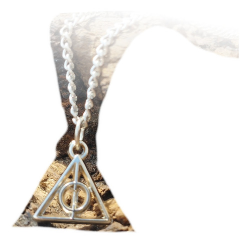 Collar Triangulo Reliquias De La Muerte Harry Potter Gemos