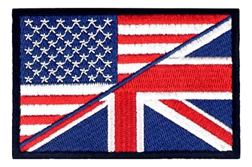 Parche De Bandera De Union Jack De Estados Unidos, Reino Uni