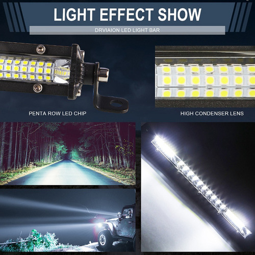 - Barra De Luz Led De 12 Pulgadas, Luces Led De Techo, 12