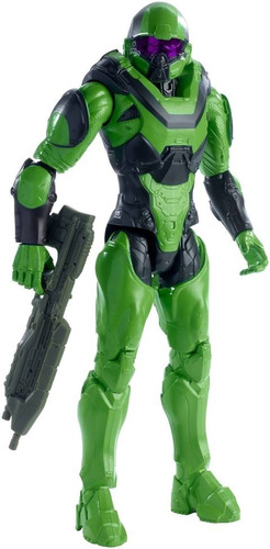Halo Spartan Athlon Green Muñeco Figura Fmh23 Mattel
