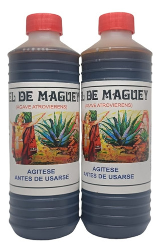 Jarabe Miel De Maguey Artesanal 240ml (2 Piezas)
