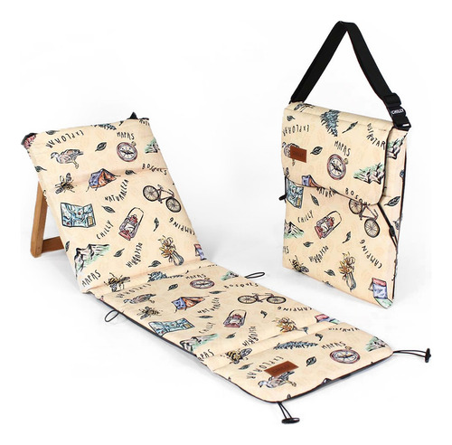 Imagen 1 de 9 de Reposera Plegable Kids Chilly Diseño Explore