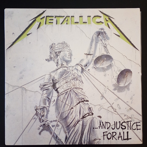 Vinilo Metallica - And Justice For All - Usa - Nm - 2014 Estándar (Usado)