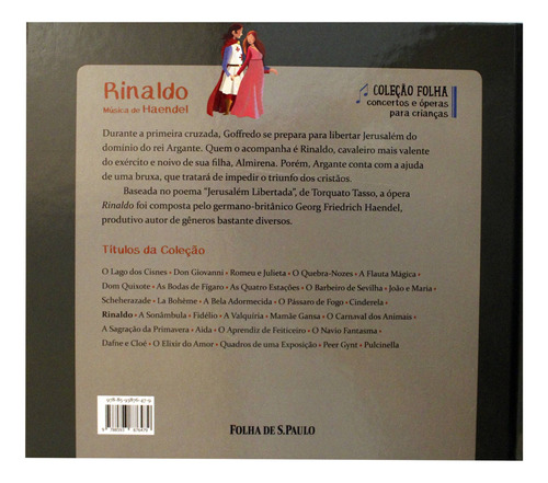 Coleção Concertos E Óperas Para Crianças - Rinaldo