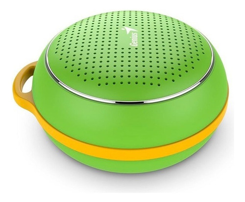 Genius Parlante Bluetooth 4.1sp-906bt Verde Y Amarillo Verde