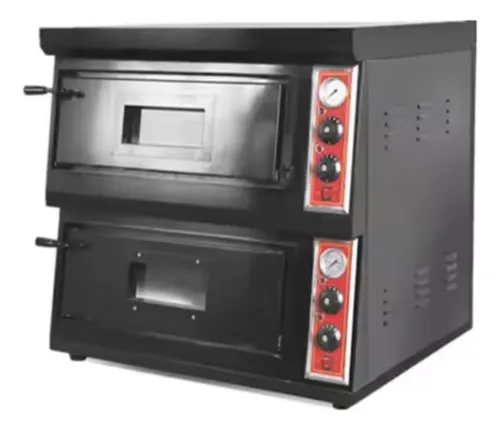 Horno De Piso Refractario 450° 8,4 Kw 380v Catania Hep-2-4