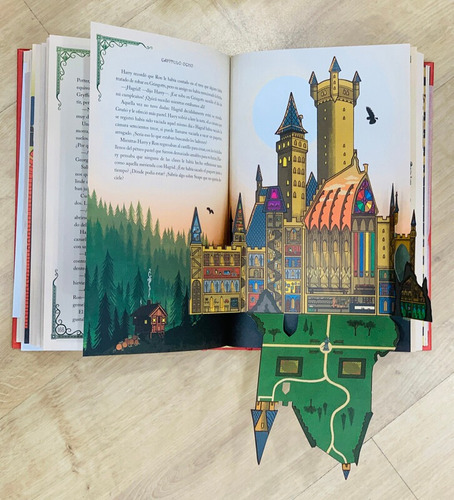 Harry Potter Y La Piedra Filosofal Pop Up Ilustrado