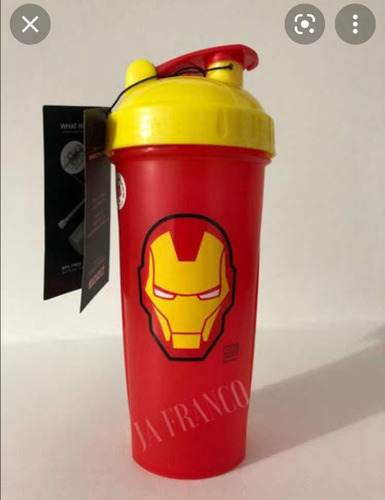 Imagen 1 de 1 de Shaker Tomatodo Perfect Marvel Iron Man