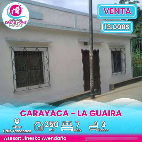 Casa En Venta Calle Tamanaco, Carayaca  La Guaira.