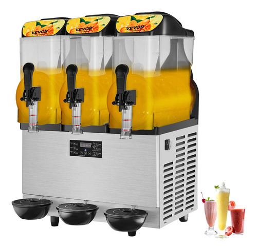 Maquina Para Bebidas Congeladas 3 Tanques 12l 860w