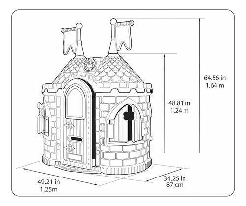 Gran Castillo Medieval Feber Exteriores