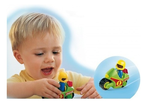 Playmobil 123 6719 Moto De Carreras Intek
