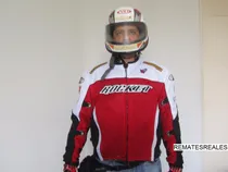 Comprar Casaca Moto J Rocket Full Padded Protecion Real Lee Descripc