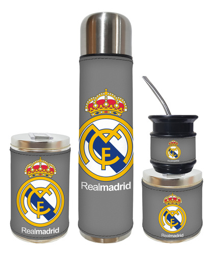 Set Matero 4 Piezas Amnty Real Madrid 2 Excelente Calidad