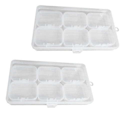 Mz 2 Cajas De Almacenamiento Organizadoras De Cuentas De