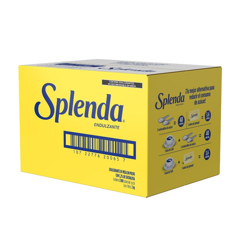 Splenda® Original 2000 Sobres De 1g