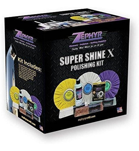 Zephyr Kit De Pulido Super Shine X