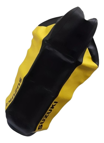 Tapizado Suzuki Dr 350 '99 Amarillo/negro -bmmotopartes