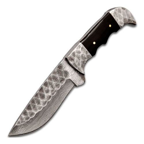 Cuchillo Acero Damasco Timber Wolf Saxon Conqueror Tw1066