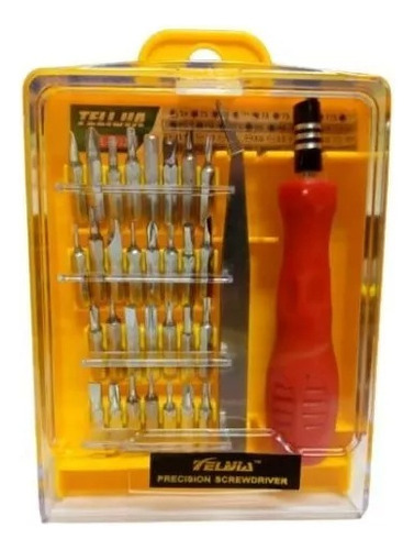 Juego Kit Set Destornilladores 32 Piezas En 1 Cel Electronic