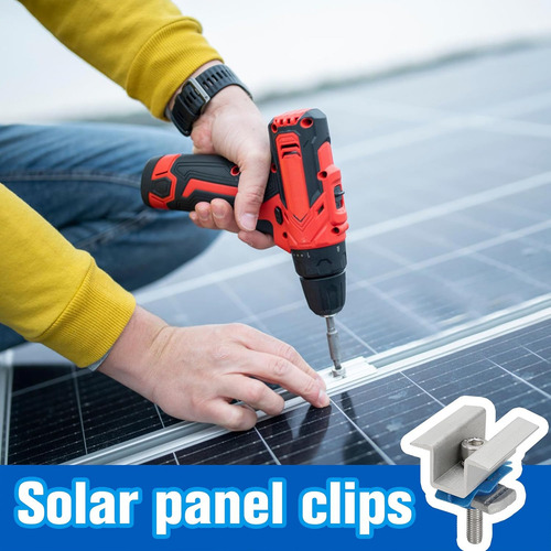 Abrazaderas De Soporte De Montaje De Panel Solar Ajustables