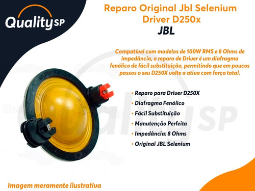 Reparo Original Jbl Selenium Driver D250x