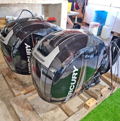Pareja De Motores Mercury 150 Hp Lv3376