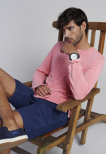 Polera Ml Proceso Fresno Rojo Ss2025 Ferouch