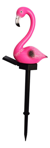 Flamingo Decorativo Patio Trasero Lámpara Solar Decoración -