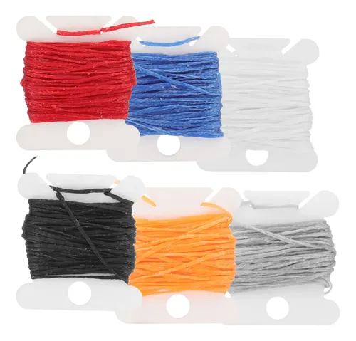 6 Rolls Of Functional Sewing Waxed Threads Cords Craft | MercadoLibre
