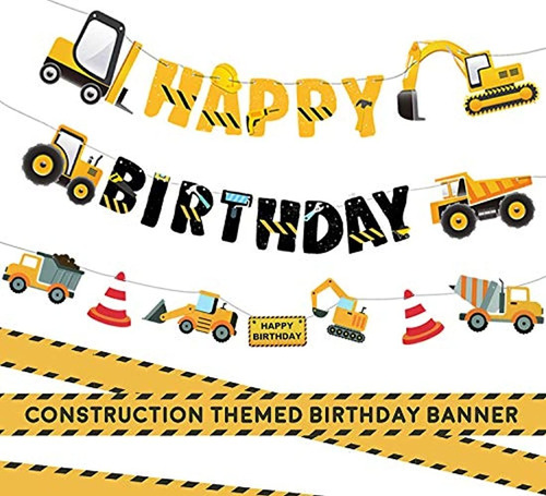 3 Paquetes De Construcción De Banners De Cumpleaños