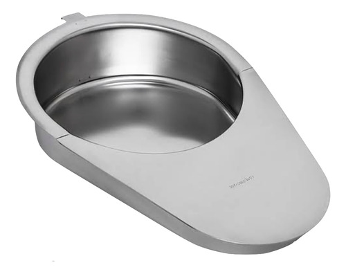 Comadre Aço Inox 40x28cm 3,5l Com Alça Fami