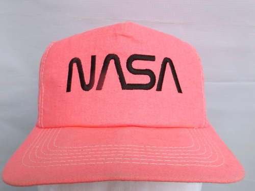 Gorra Nasa Vintage Hat Sombrero Original Pink