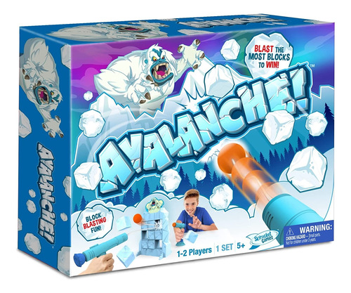 Avalanche Juego De Mesa Familiar 1 A 2 Jugadores +5 Años B17