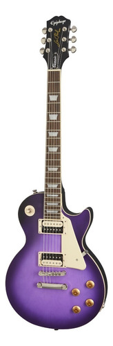 Guitarra eléctrica Epiphone Modern Collection Les Paul Classic de caoba purple desgastado con diapasón de laurel indio