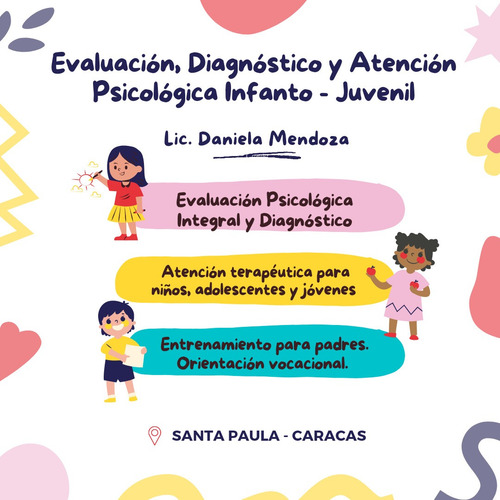 Imagen 1 de 1 de Diagnóstico Y Atención Psicológica Infanto - Juvenil