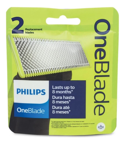 Repuesto De Cuchilla Oneblade Philips One Blade X 2 Qp220